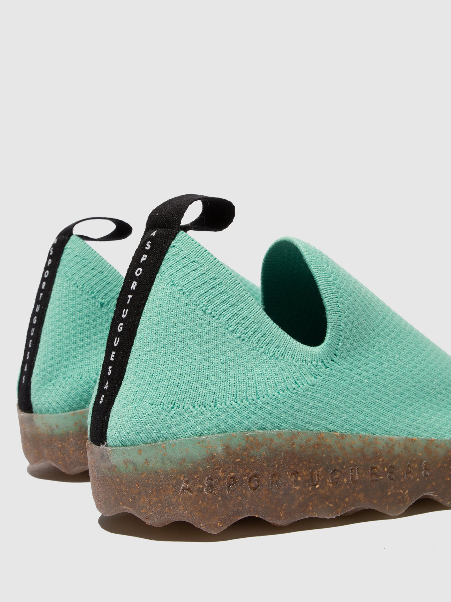 Sapatos abotinados em algodão As Portuguesas CARE menta