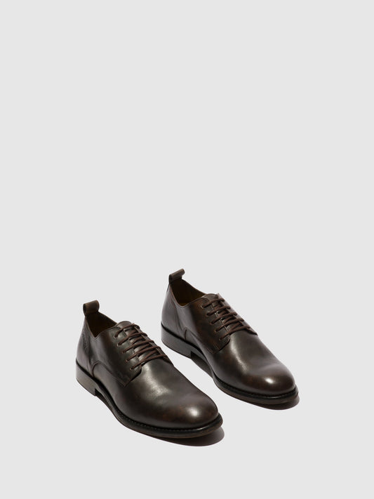Sapatos em pele FLY London WAZO castanho