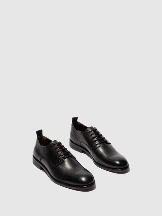 Sapatos em pele FLY London WAZO burn preto