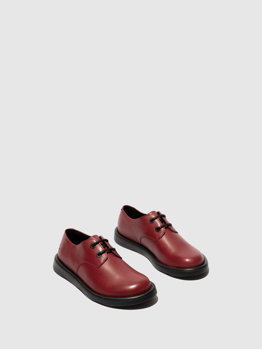 Sapatos em pele FLY London TENI bordô