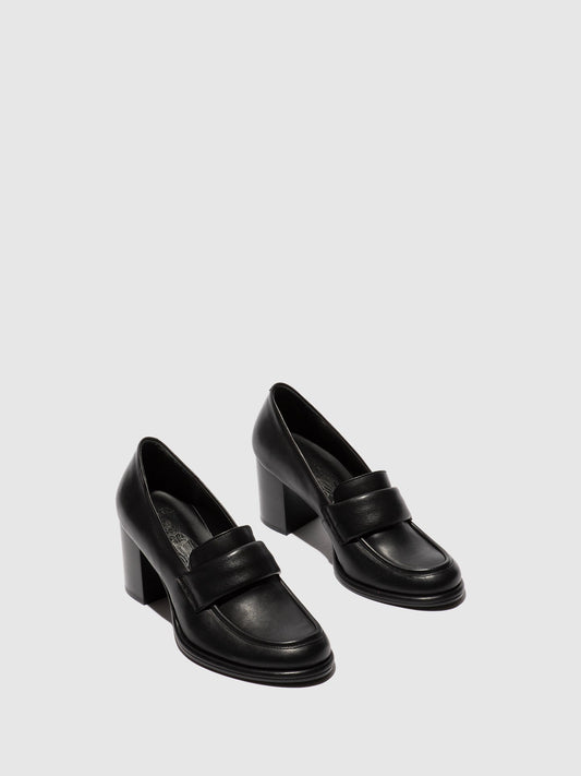 Sapatos em pele FLY London MERG preto