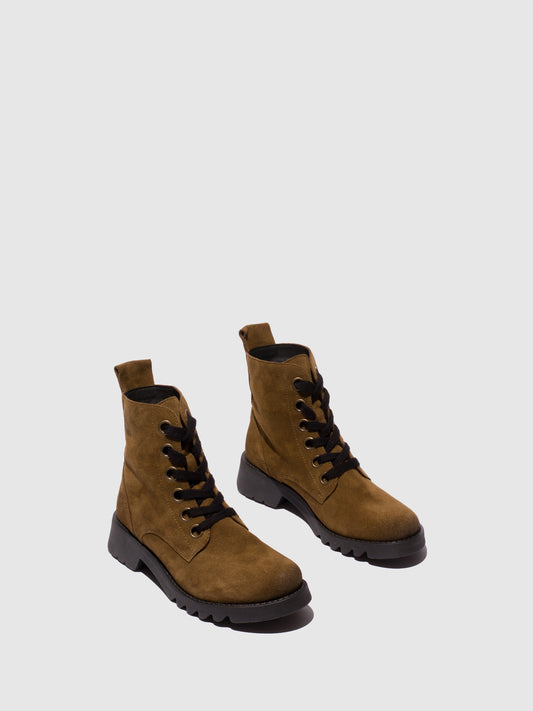 Botins em camurça FLY London RAMY cinzento-elefante