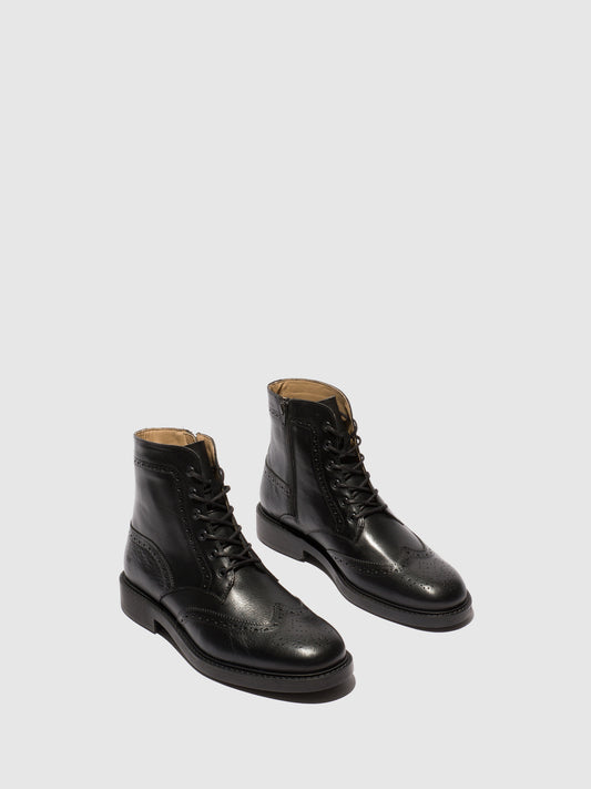 Botins em pele FLY London SILE preto