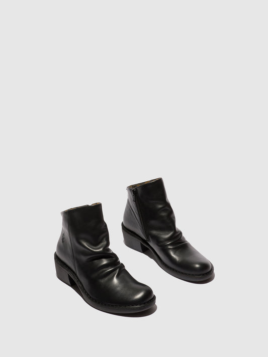 Botins em pele FLY London MUKE preto