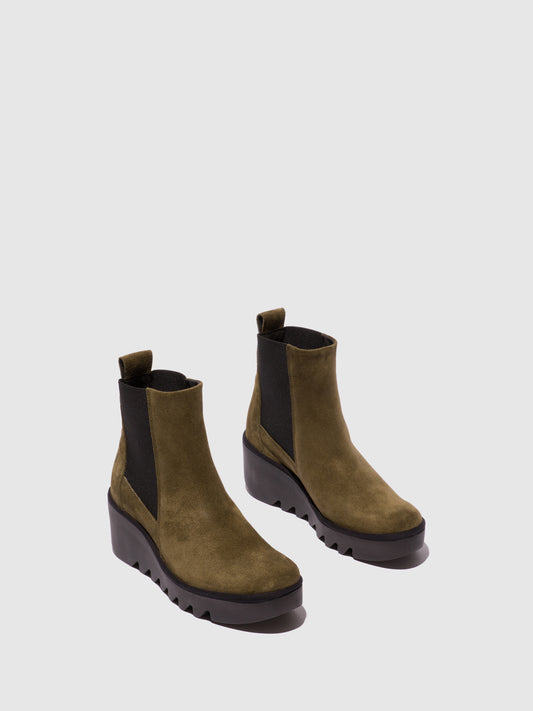 Botins em camurça FLY London BAGU aspen