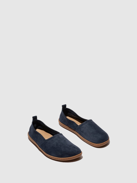 Sapatos em pele camurça FLY London PELY azul ganga