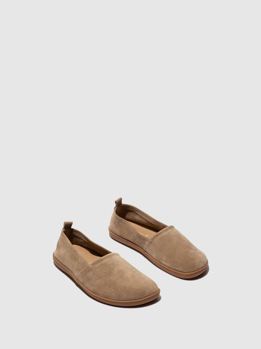 Sapatos em pele camurça FLY London PELY taupe