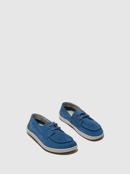 Sapatos em pele camurça FLY London NELT azul