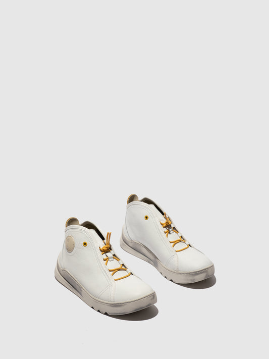 Botins em pele suave Softinos LOKE branco