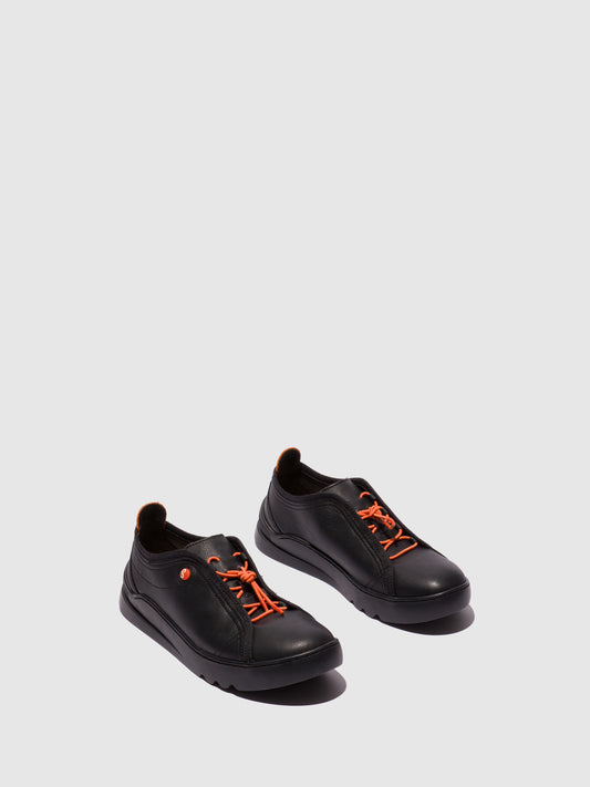 Sapatos em pele suave Softinos LOES preto
