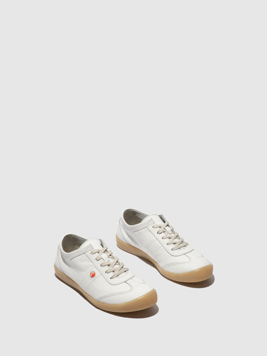 Sapatilhas em pele suave Softinos IRIE branco