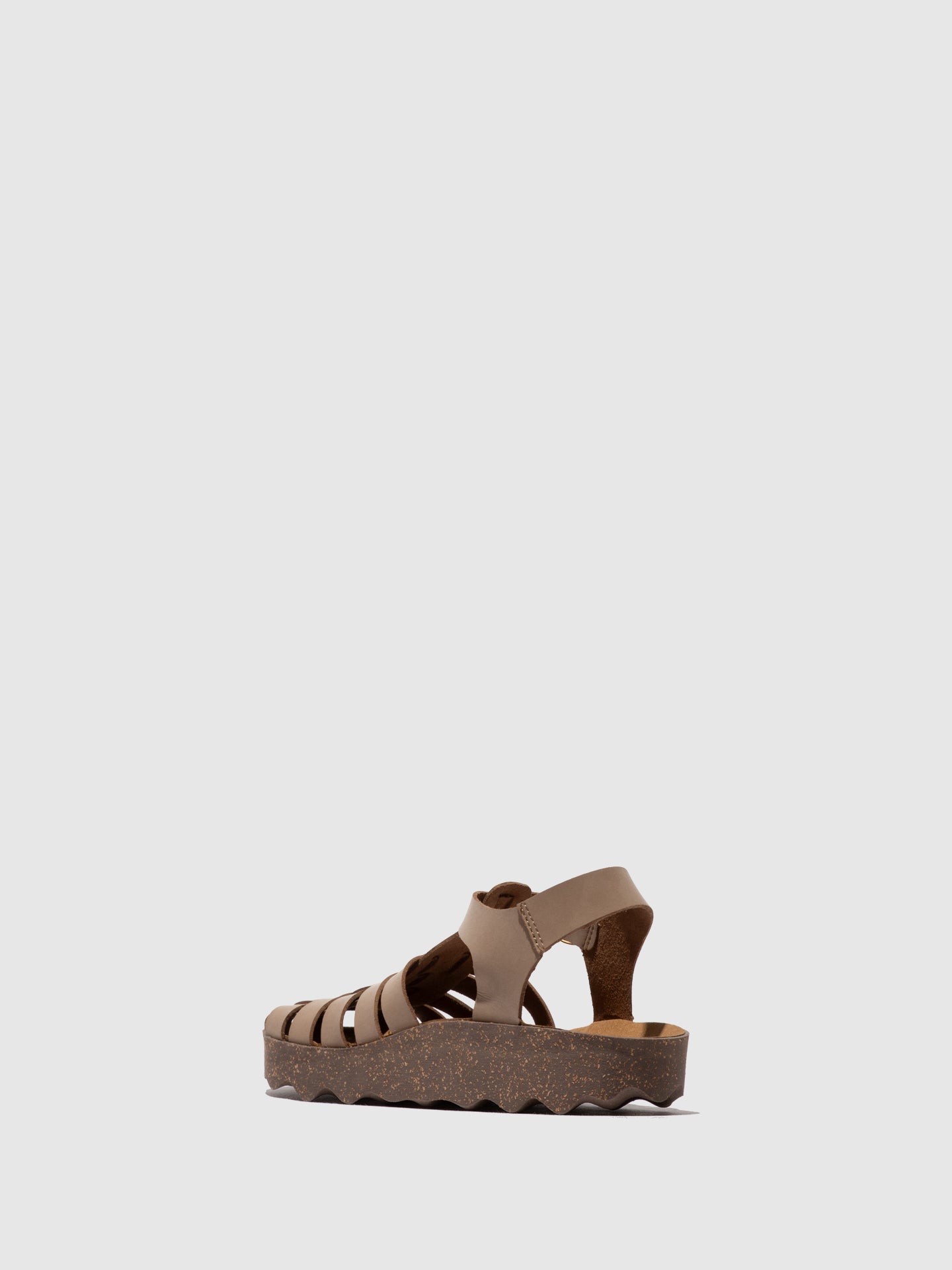 Sandálias em pele vegan As Portuguesas CALIX areia
