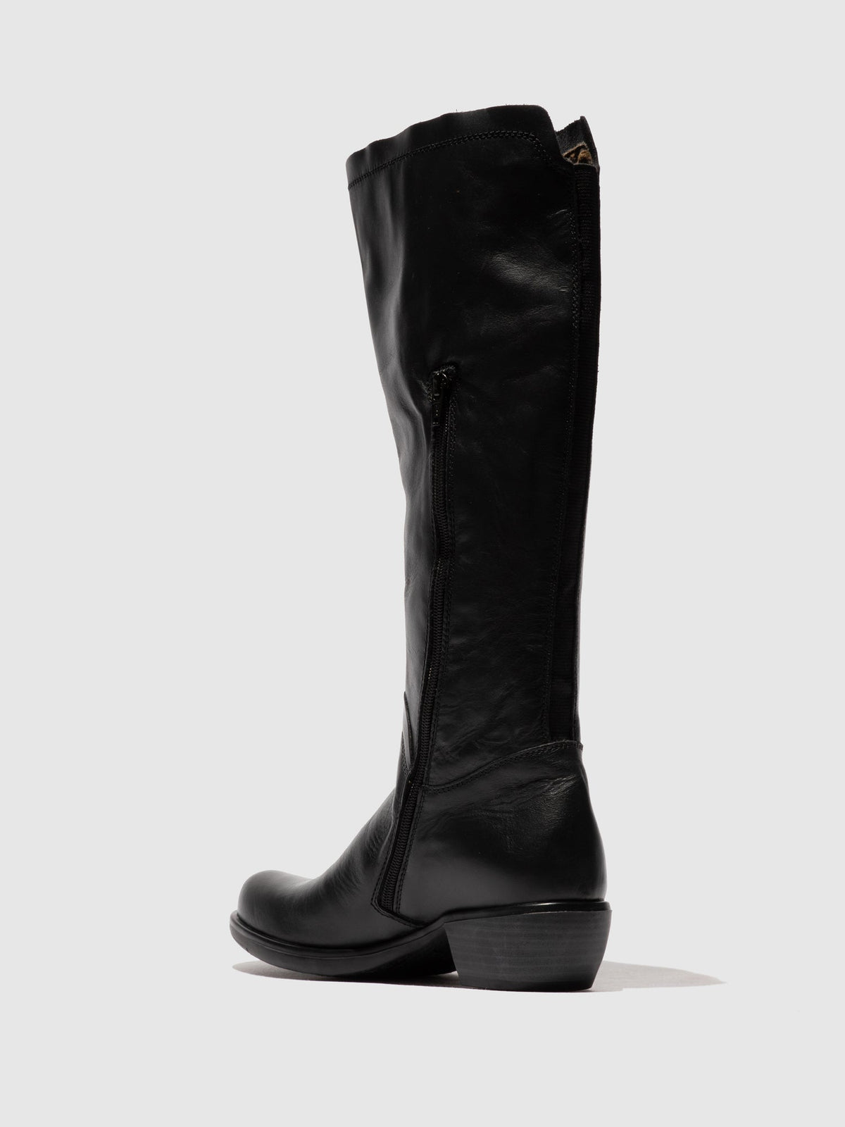Botas com fecho em pele FLY London MISTRY preto