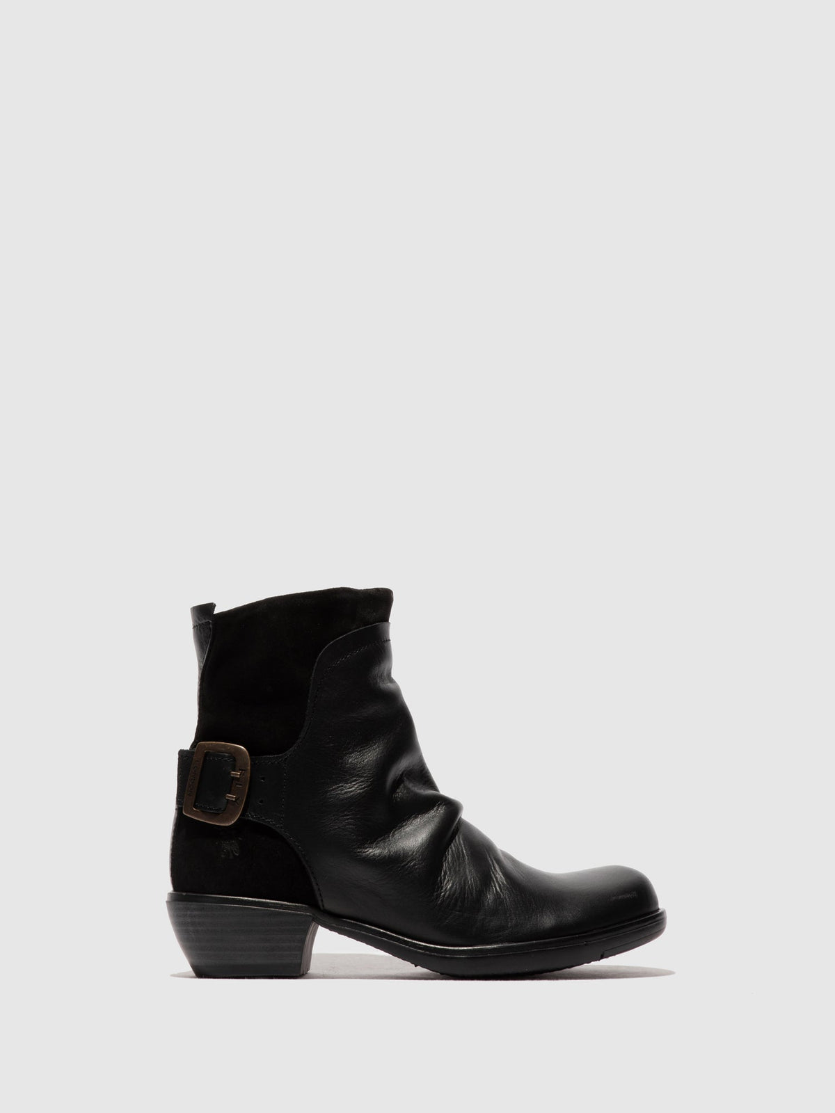 Botins com fivela FLY London MEL preto