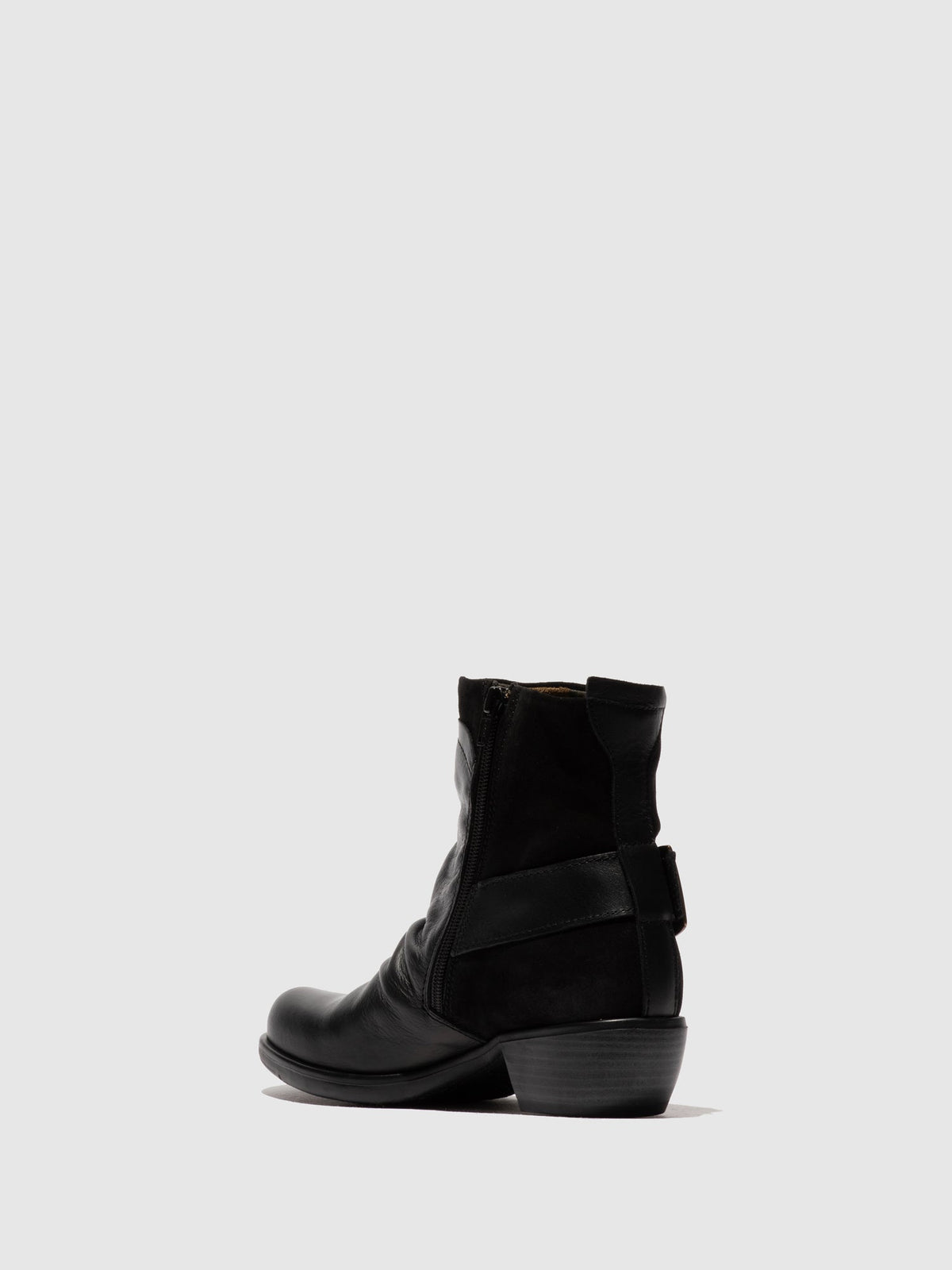 Botins com fivela FLY London MEL preto
