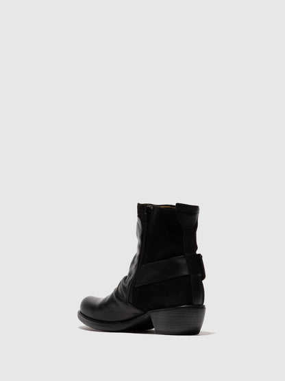 Botins com fivela FLY London MEL preto