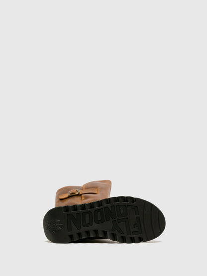 Botas com fecho FLY London MOL 2 camel