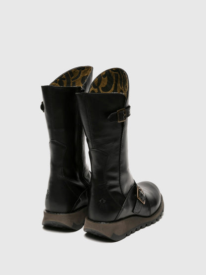 Botas com fivela FLY London MES 2 preto