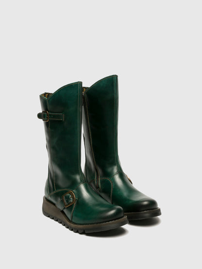 Botas com fivela FLY London MES 2 petrol