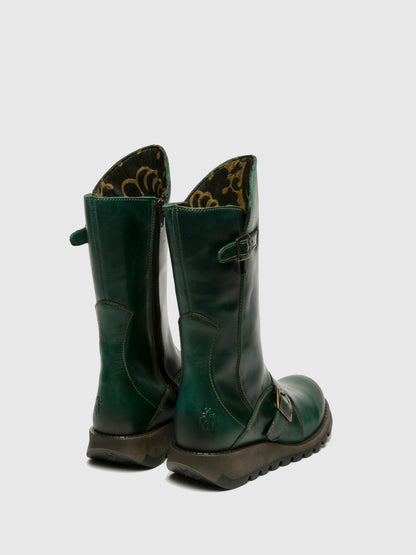 Botas com fivela FLY London MES 2 petrol