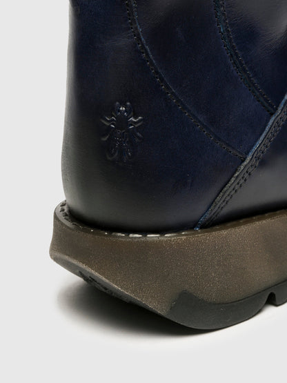 Botas com fivela FLY London MES 2 azul