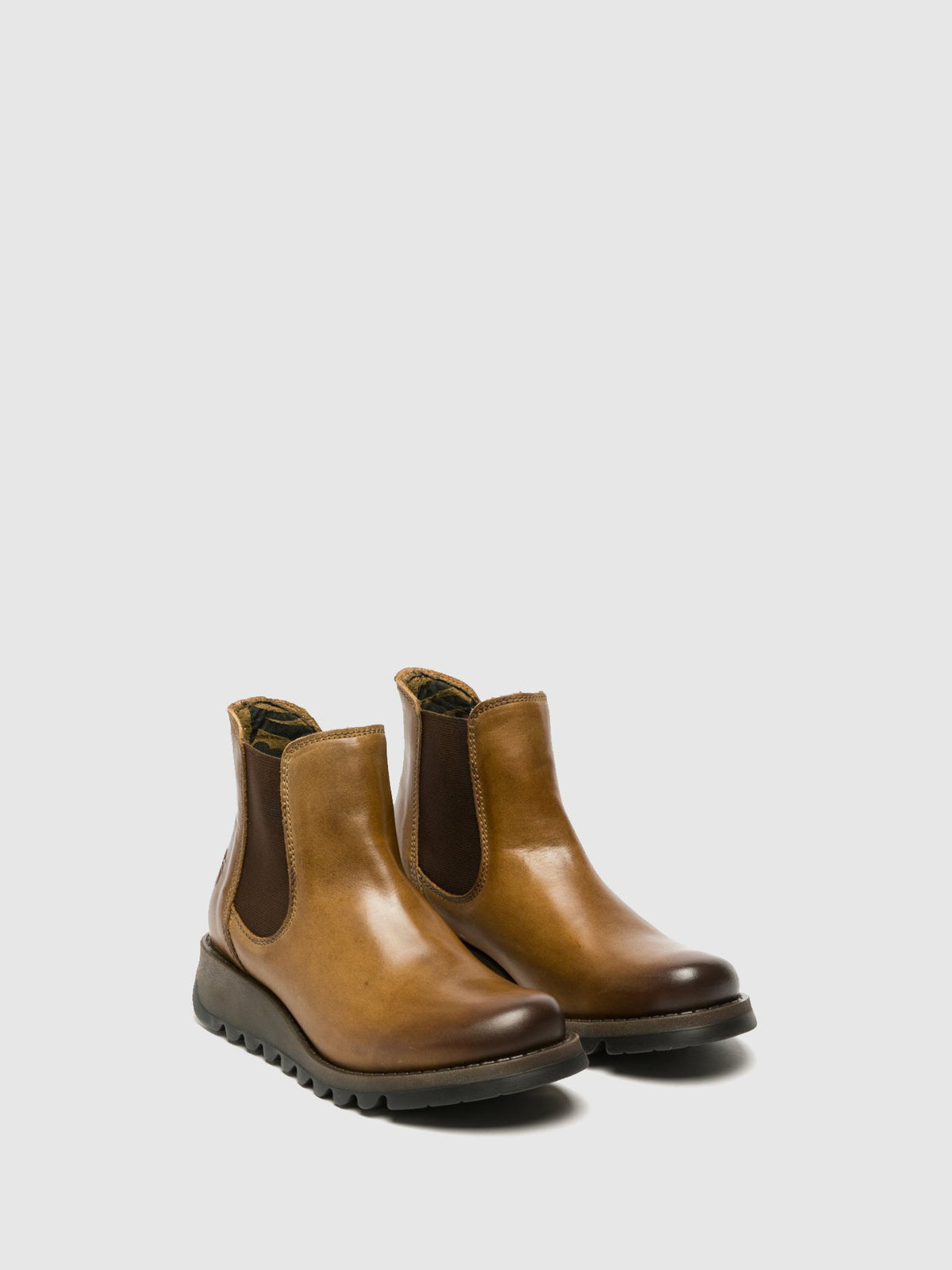 Botins Chelsea FLY London SALV camel