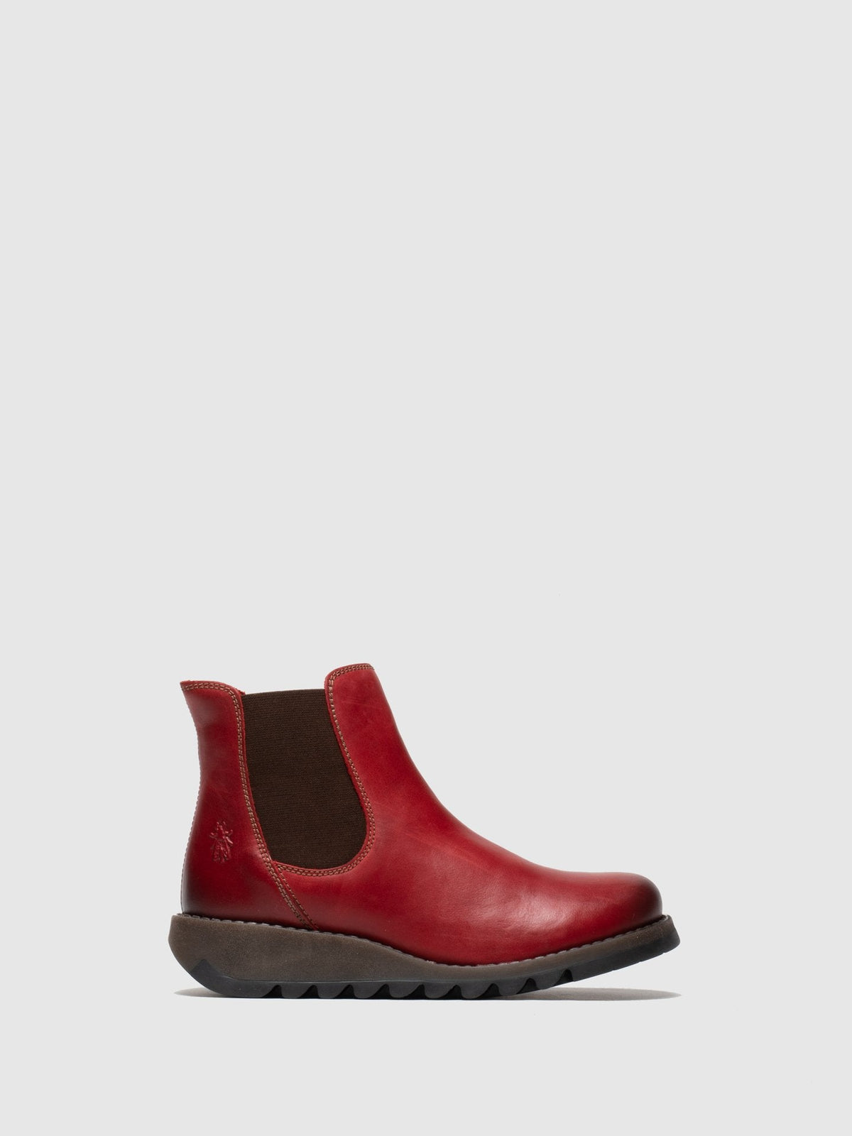 Botins Chelsea FLY London SALV vermelho