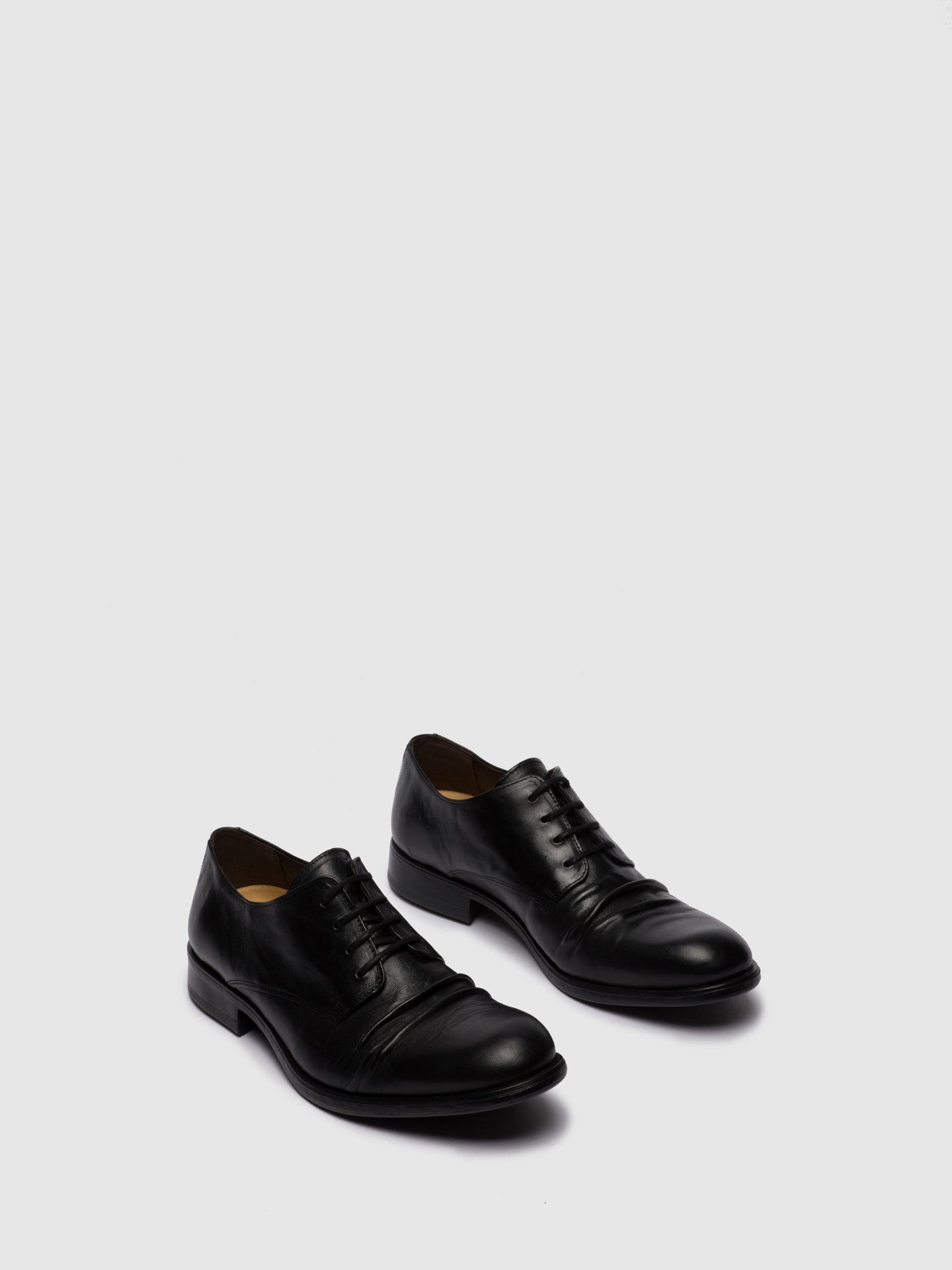 Sapatos em pele FLY London MASK preto