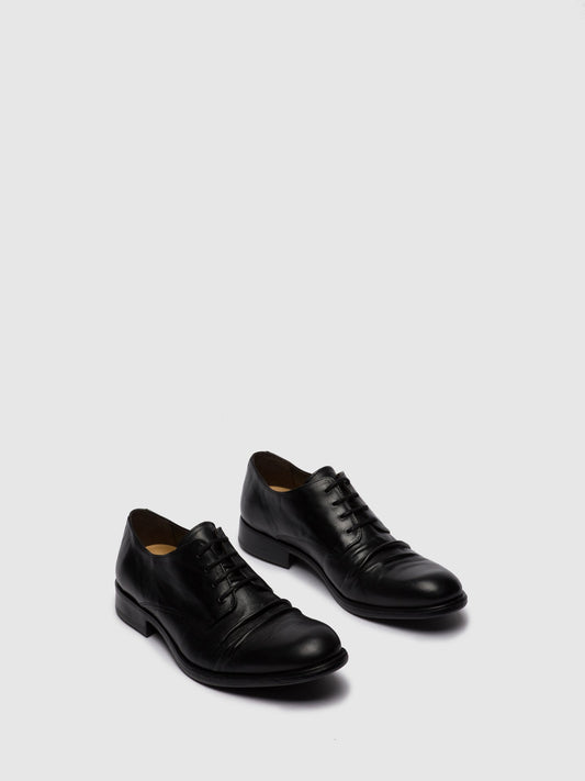 Sapatos em pele FLY London MASK preto