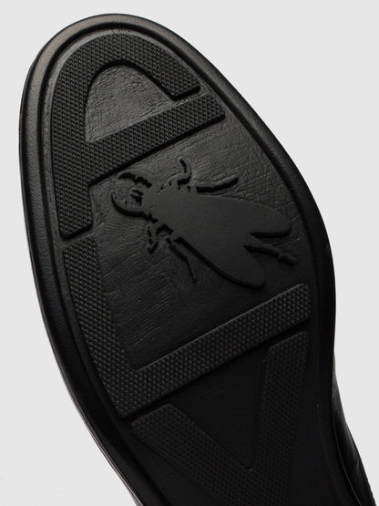 Sapatos em pele FLY London MASK preto