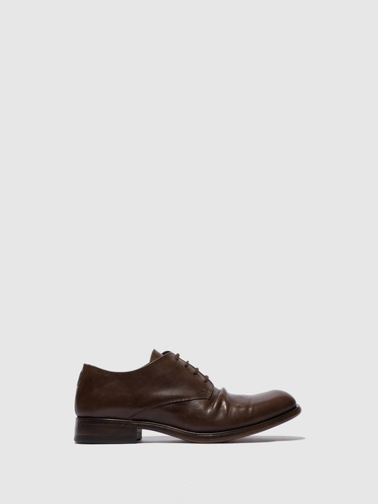 Sapatos em pele FLY London MASK eco mocca