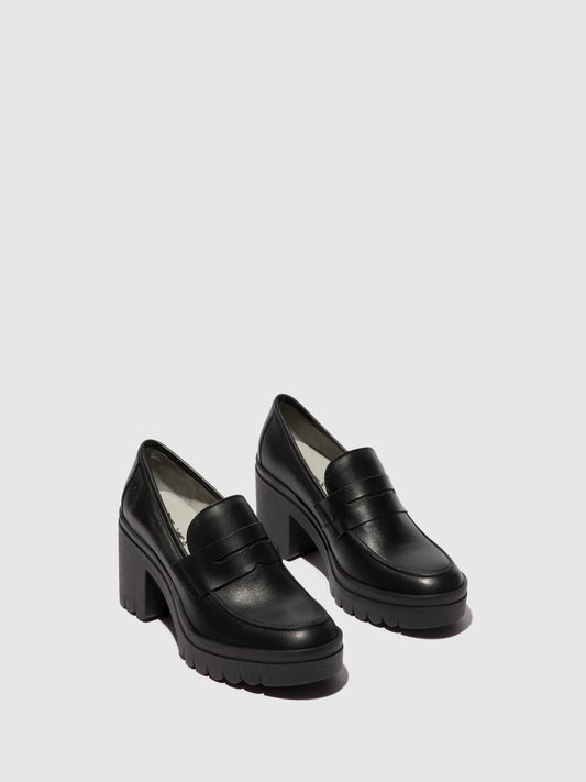 Sapatos em pele FLY London TOKY preto