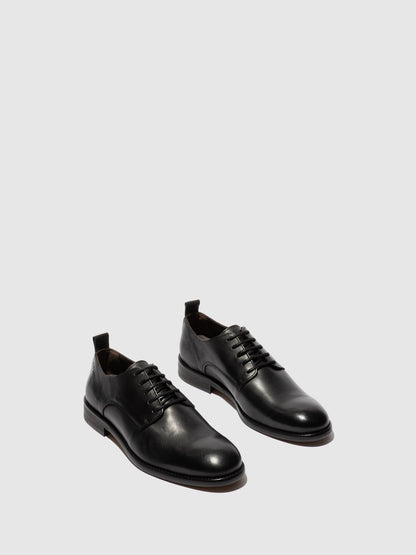 Sapatos em pele FLY London WAZO burn preto