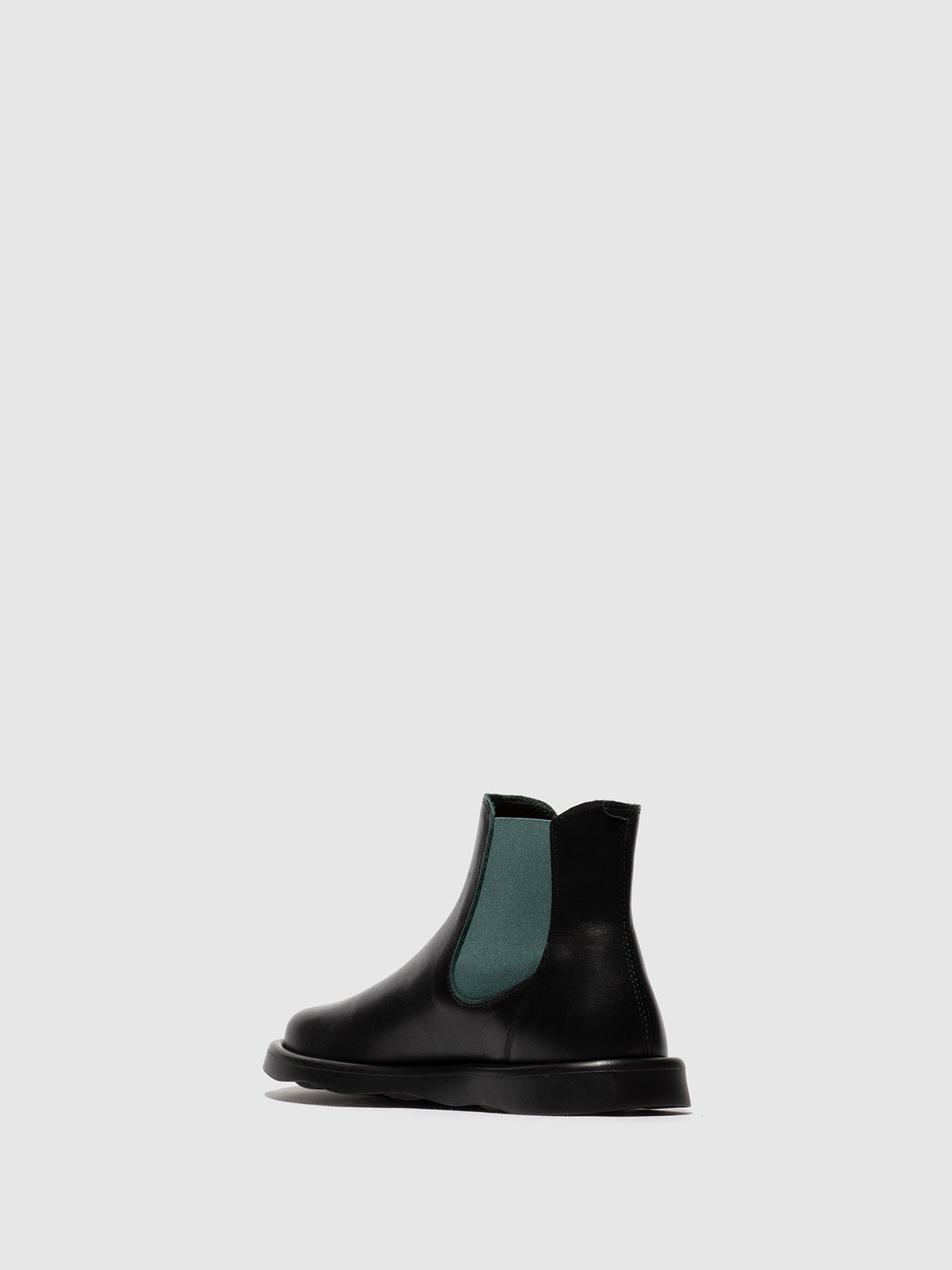 Botins Chelsea em pele FLY London TICH ground/verde
