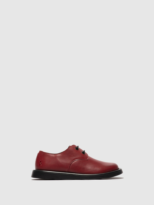 Sapatos em pele FLY London TENI bordô