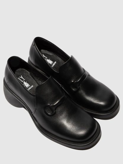 Sapatos em pele FLY London HOIL preto