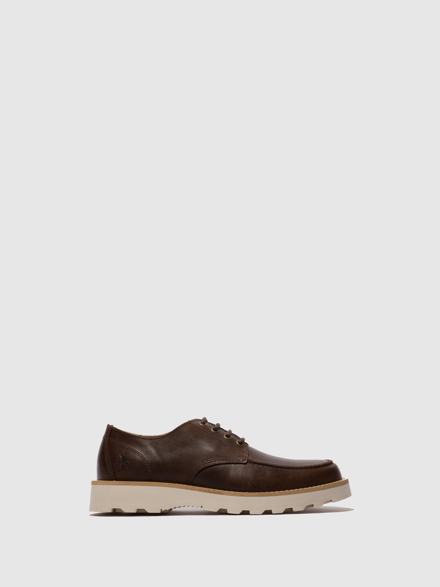 Sapatos em pele FLY London ROUL castanho