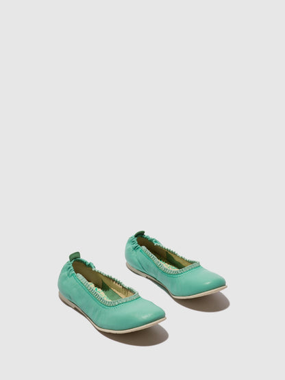 Sabrinas em pele FLY London GOIL menta