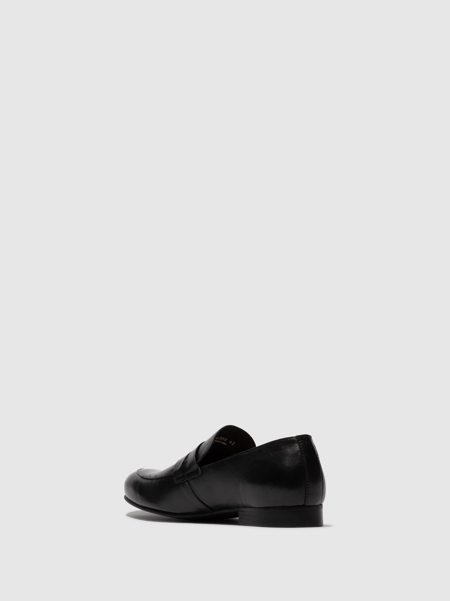 Mocassins clássicos em pele FLY London DRIK preto