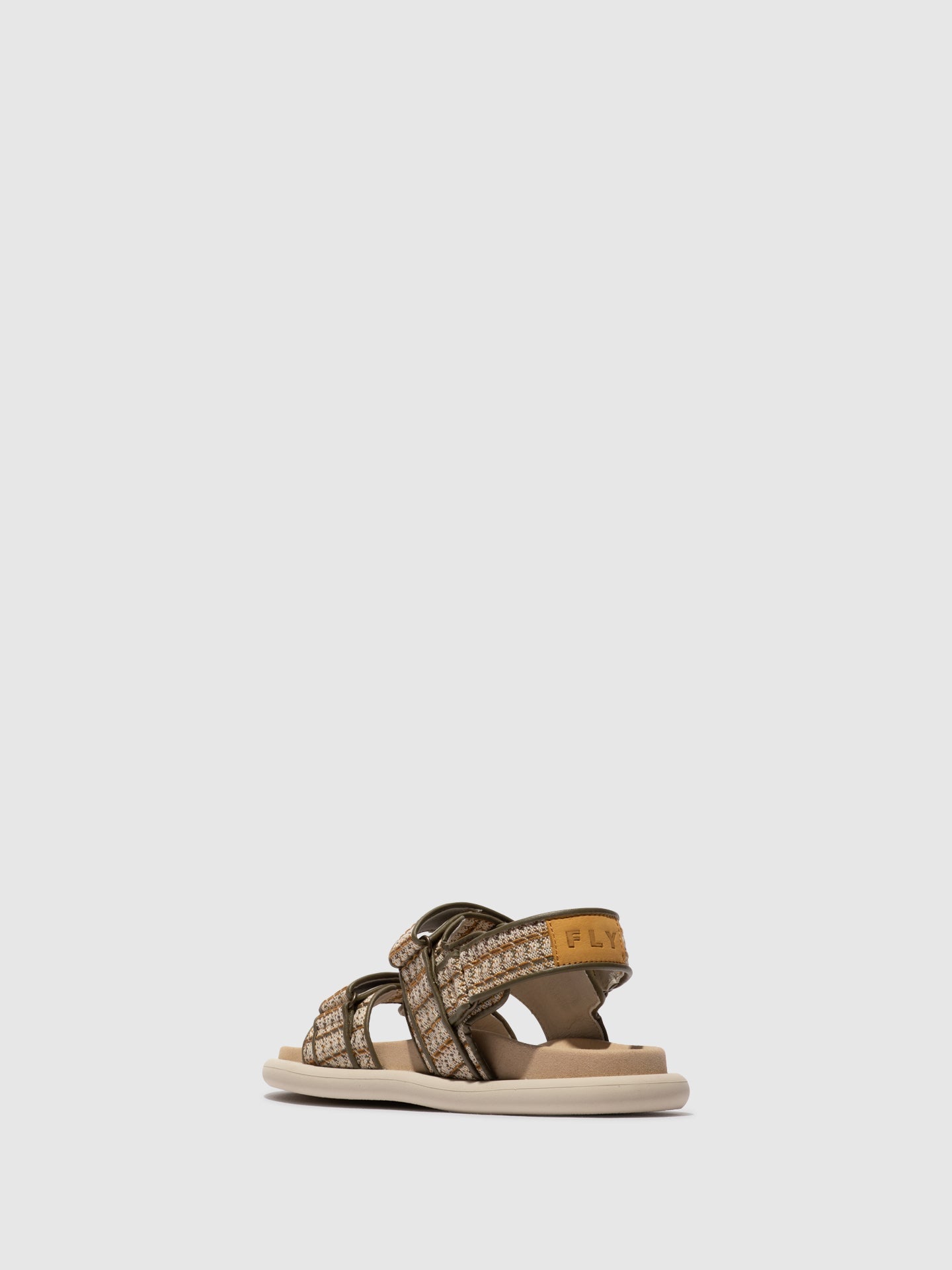 Sandálias FLY London PAAV khaki bumblebee