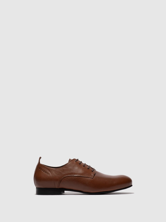 Sapatos em pele FLY London DEFI cognac