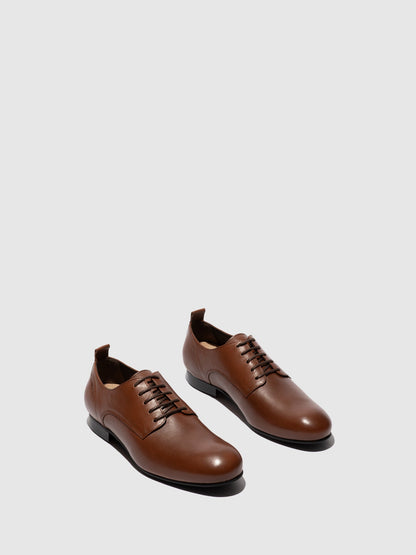 Sapatos em pele FLY London DEFI cognac