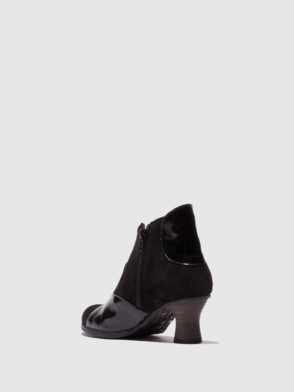 Botins em pele e camurça FLY London BLAIN preto