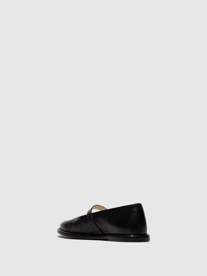 Sabrinas em pele FLY London DEIK preto