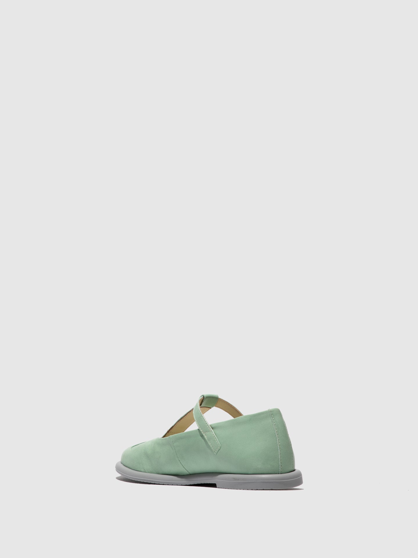 Sabrina em pele FLY London DAFE menta