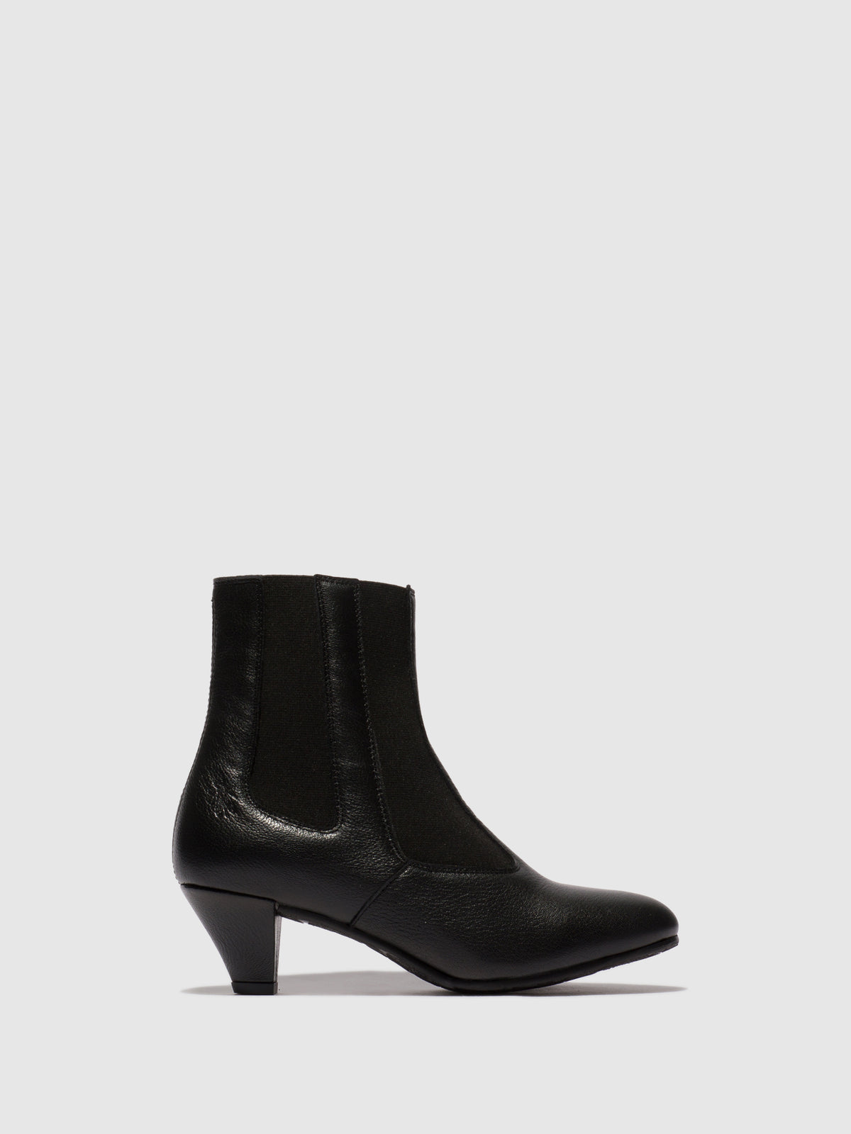 Botins em pele FLY London PIRF preto