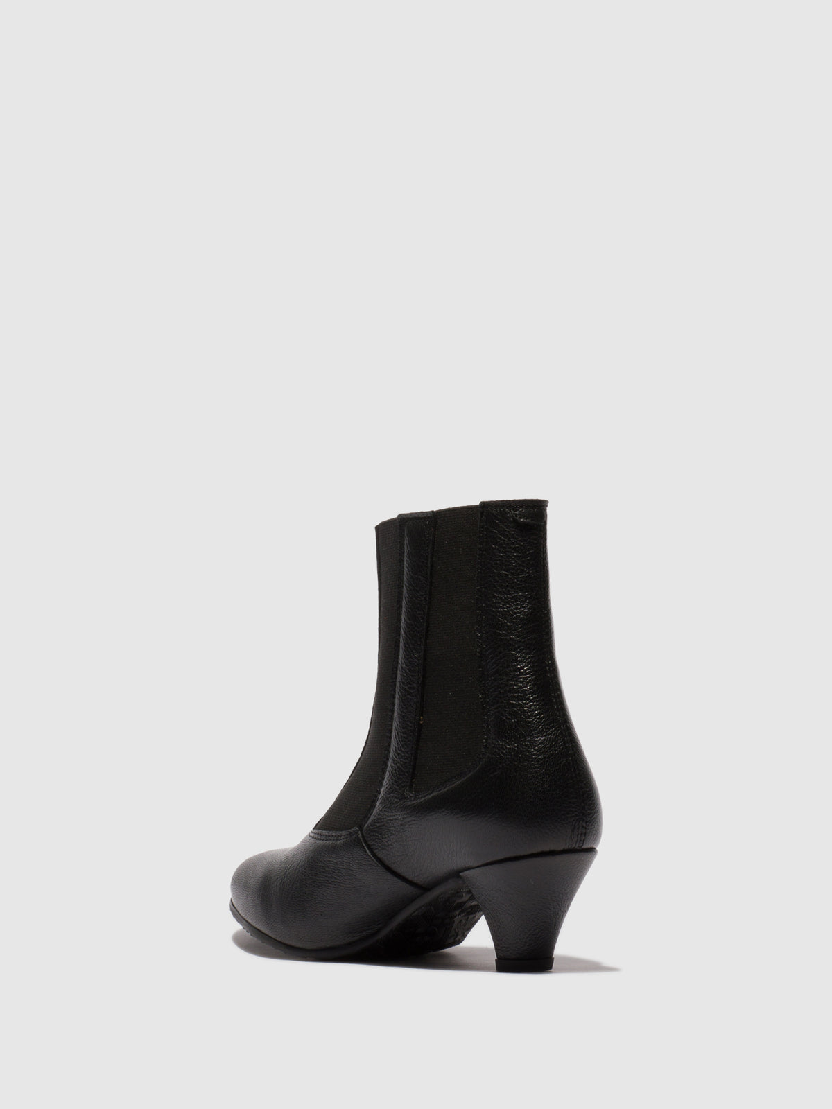 Botins em pele FLY London PIRF preto