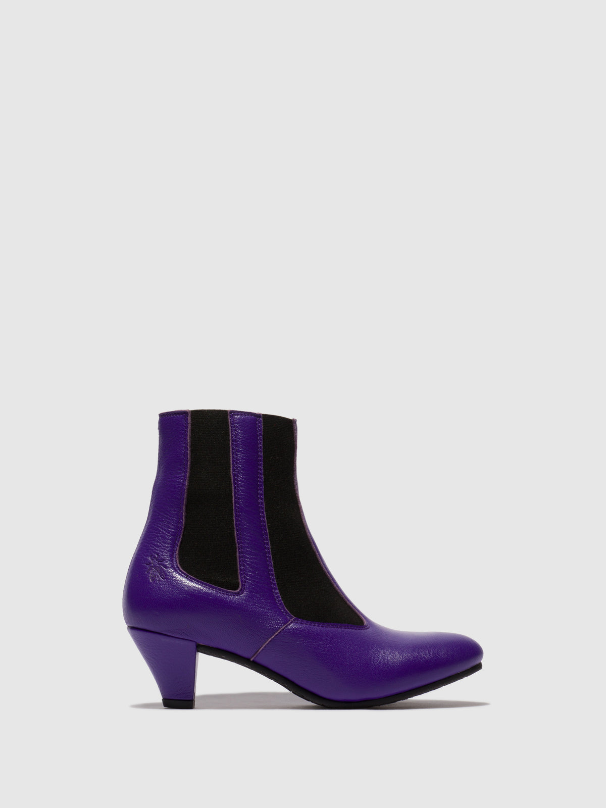 Botins em pele FLY London PIRF aubergine