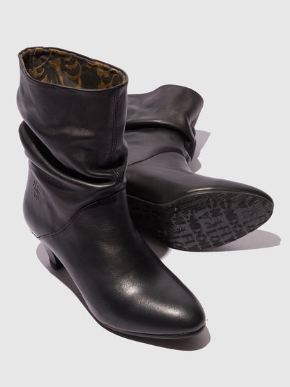 Botas em pele FLY London PULK preto