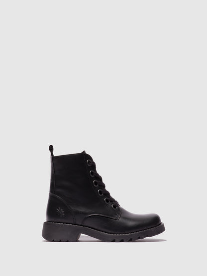 Botins em pele FLY London RAMY preto